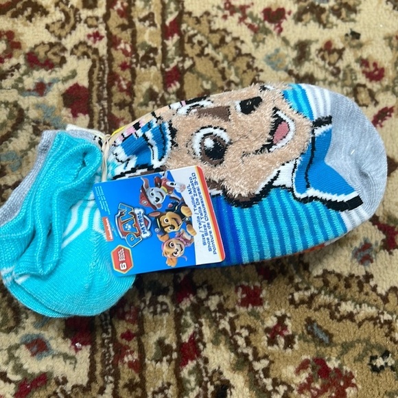 Paw Patrol Accessories - 6 Paw patrol socks